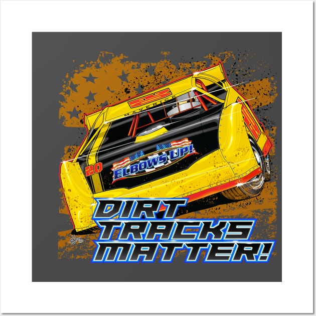 Dirt Track Matters! Wall Art by Artslave Custom Car Art